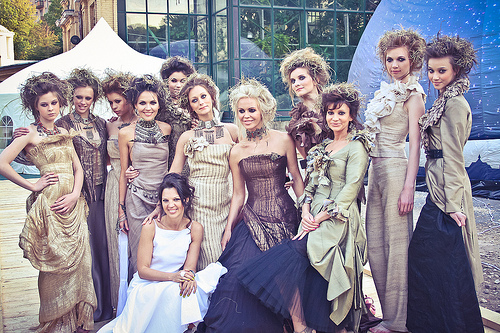 Some of the designs featured during the inaugural Russian Eco Fashion Week in 2012. Photo courtesy RUSECOMODA.