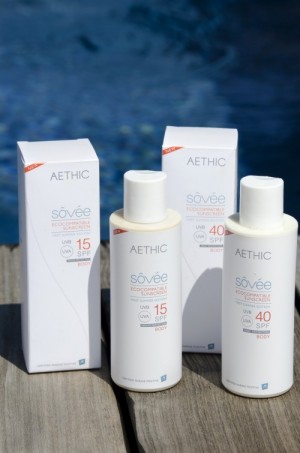 Sôvée marine-positive sunscreen by Aethic