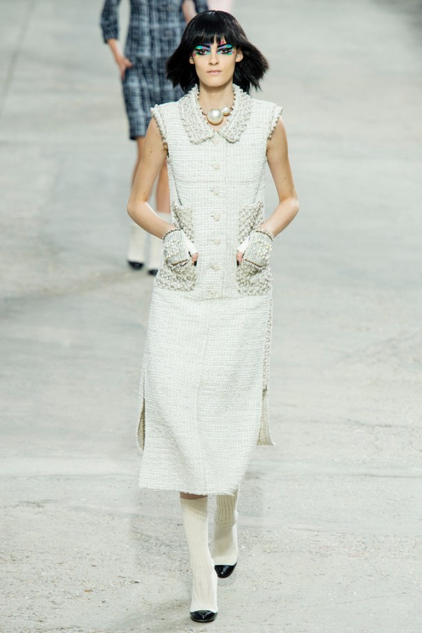 Chanel runway at the 2013 Paris Fashion Week. Photo via Style.com.