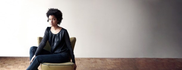 Les Racines du Ciel lacquered silk and alpaca/merino jumper.