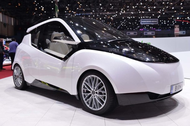 Metropolia Biofore concept car at the 2014 Geneva Motor Show. Photo courtesy salon-auto.ch