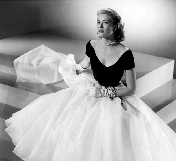 Princess Grace of Monaco. Photo from Hollywood archives.