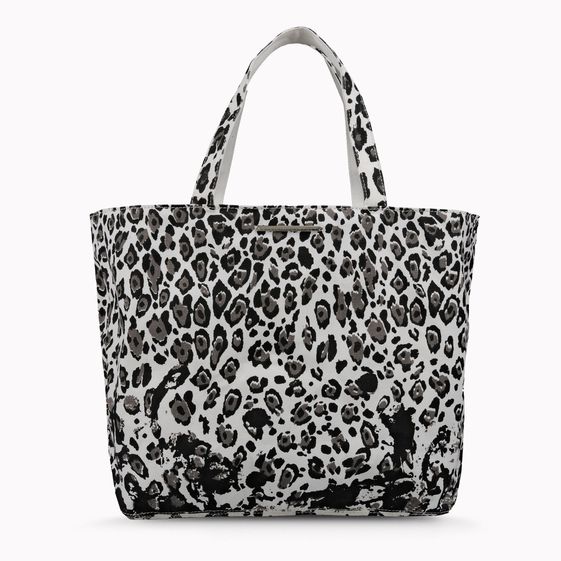 Stella McCartney's Noemi Leopard Print Tote made with the UN Ethical Fashion Initiative.