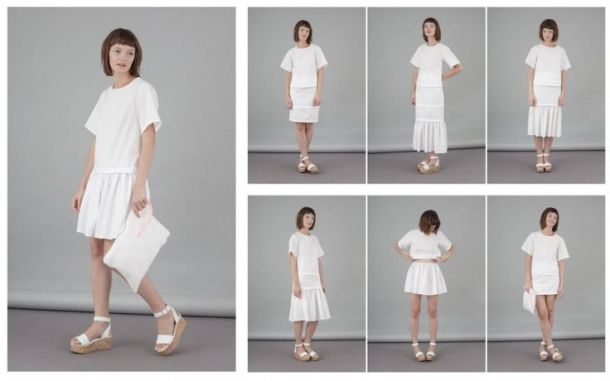 Transformable clothes by Flavia La Rocca. Photo via flavialarocca.com