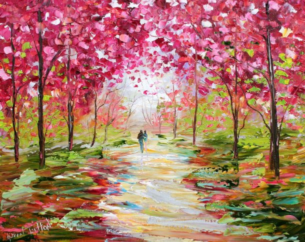 Spring Romance by Karen Tarlton via etsy.com