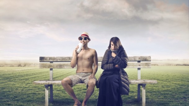 Summer vs Winter. Photo via The British Council.