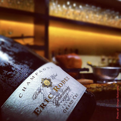 Eric Rodez produces 100% certified organic Champagne.