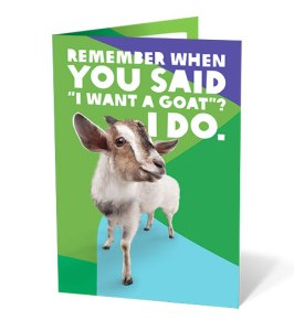 goat card oxfam