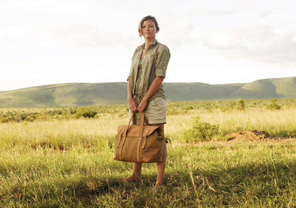 Long weekender bag by Sandstorm Kenya.