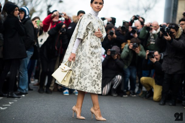 Russian fashion editor Miroslava Duma. Photo by Adam Katz for Paris 21ème