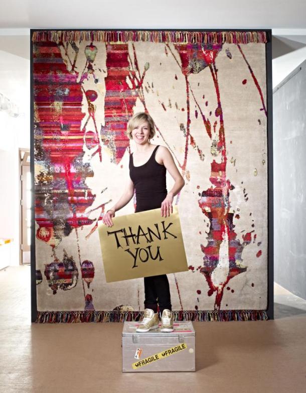 Rug Star supports Nepal rebuilding efforts through its production of rugs.