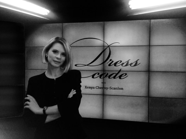 Green Stilettos Founder Xenya Cherny Scanlon presents Dress Code on Dukascopy TV