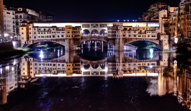 Iconic Ponto Vecchio in Florence. Photo courtesy Visit Tuscany.