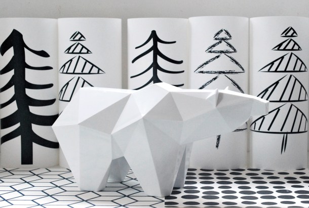 Koguma polar bear piggybank. Photo courtesy sospecies.org