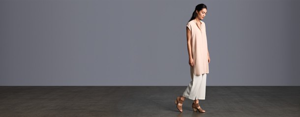 Eileen Fisher founded her namesake brand with a commitment to sustainability.